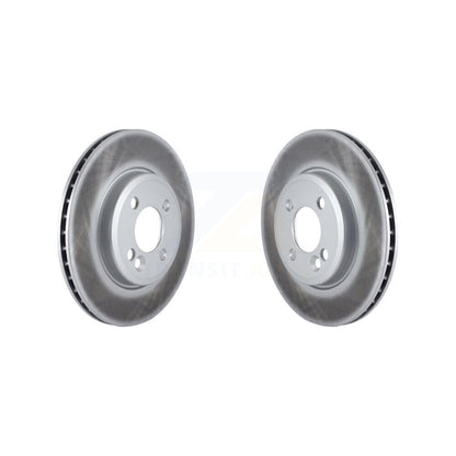Coated Disc Brake Rotors Front Pair For Mini Cooper
