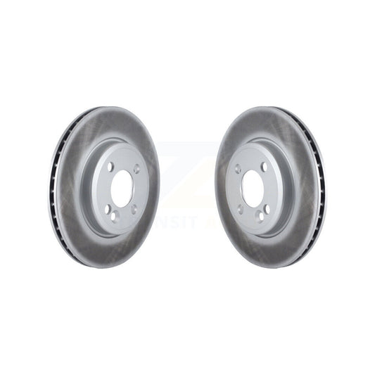 Coated Disc Brake Rotors Front Pair For Mini Cooper