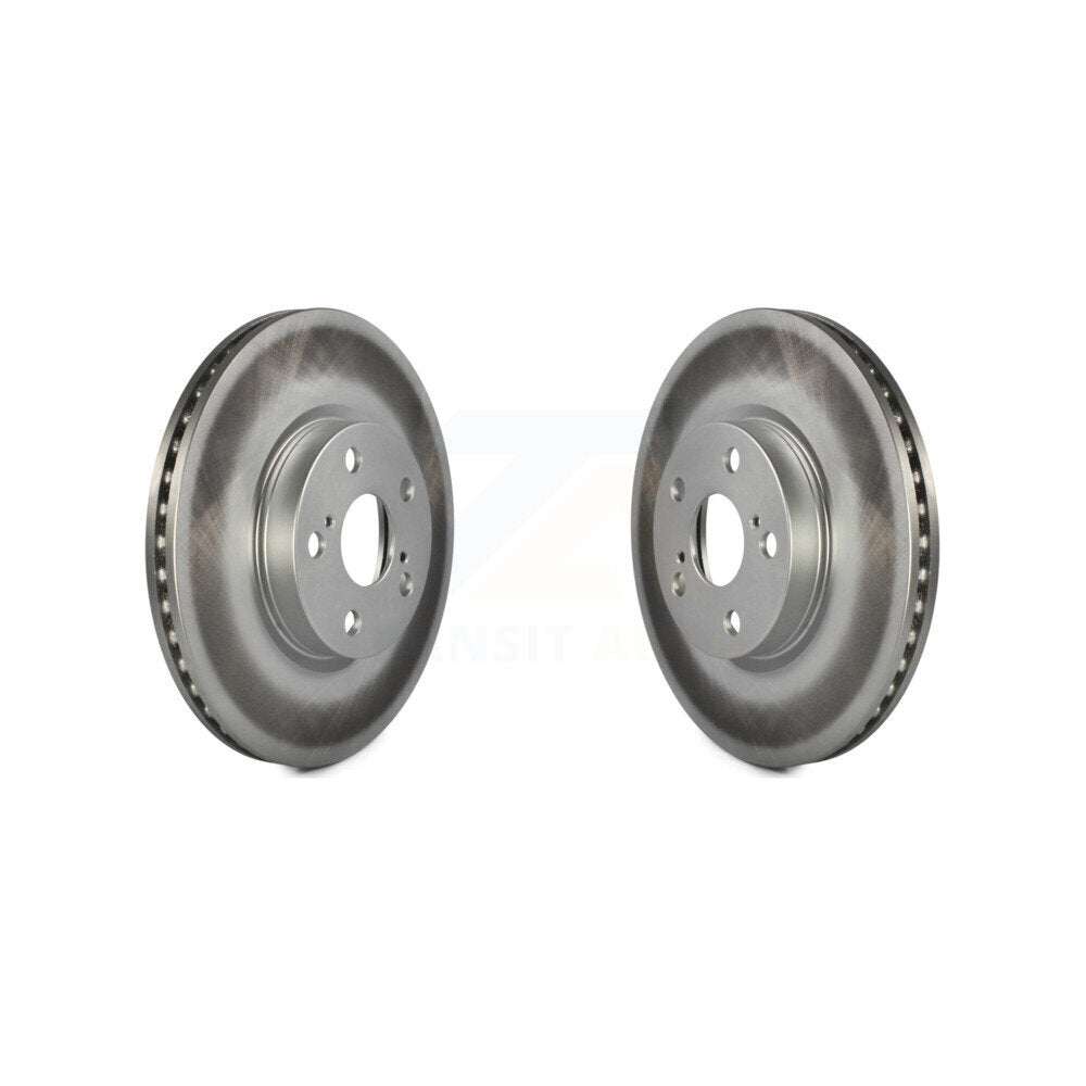Coat Disc Brake Rotor Front Pair For Toyota Corolla Matrix Pontiac Vibe Scion xD