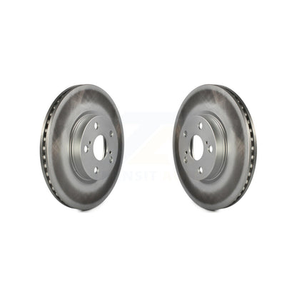 Coat Disc Brake Rotor Front Pair For Toyota Corolla Matrix Pontiac Vibe Scion xD