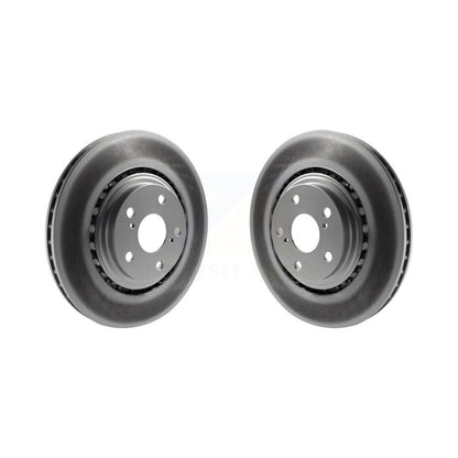 Coat Disc Brake Rotors Front Pair For Toyota Highlander Sienna Lexus RX350 NX300