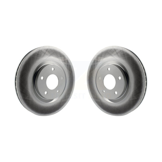 Coated Disc Brake Rotors Front Pair For Nissan Sentra Juke