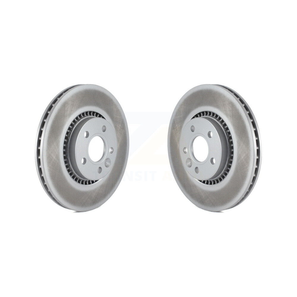 Coat Brake Rotors Front Pair For Volvo XC70 S60 Land Rover LR2 V60 S80 Cross V70
