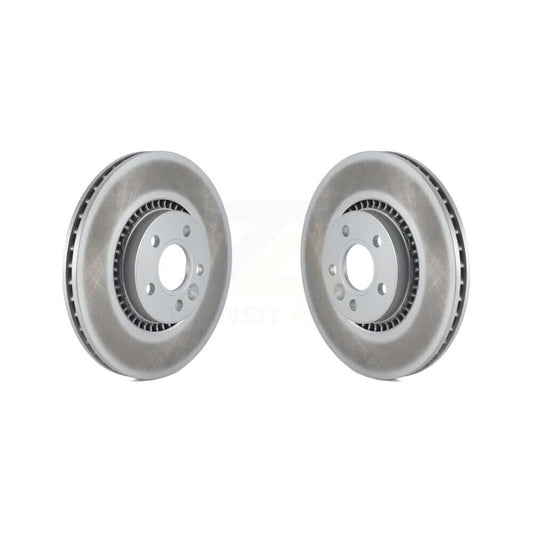Coat Brake Rotors Front Pair For Volvo XC70 S60 Land Rover LR2 V60 S80 Cross V70