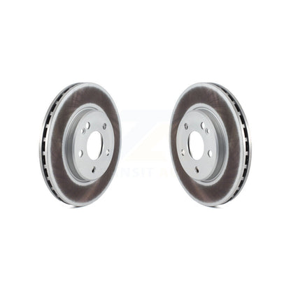 Coated Disc Brake Rotors Front Pair For 2006-2011 Mercedes-Benz B200