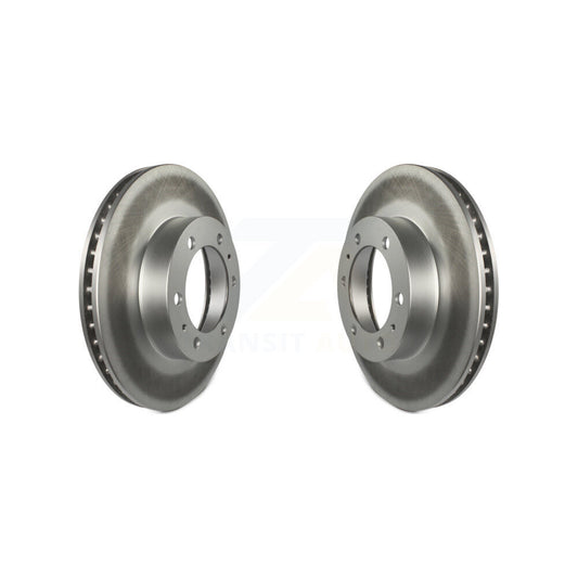 Coated Disc Brake Rotors Front Pair For Toyota Tacoma 4Runner FJ Cruiser