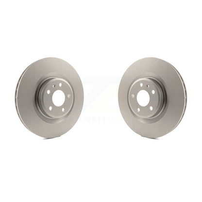 Coat Brake Rotors Front Pair For Audi Q5 Porsche Macan A4 Quattro S4 S5 A6 A7 A5