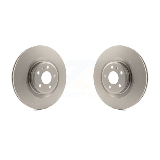 Coat Brake Rotors Front Pair For Audi Q5 Porsche Macan A4 Quattro S4 S5 A6 A7 A5