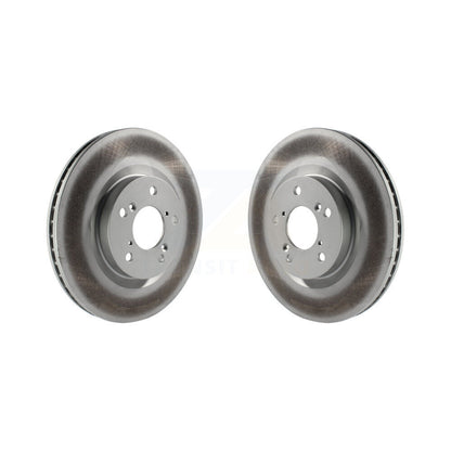 Coated Disc Brake Rotors Front Pair For Honda Odyssey Acura TL