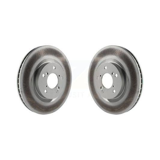 Coated Disc Brake Rotors Front Pair For Honda Odyssey Acura TL