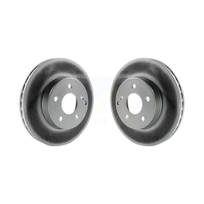 Coated Disc Brake Rotors Front Pair For Mercedes-Benz C300 C250 C230