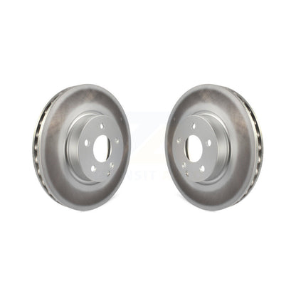 Coat Disc Brake Rotor Front Pair For Mercedes-Benz C300 E350 C350 E400 E250 E300