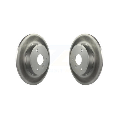 Coated Disc Brake Rotors Front Pair For Smart Fortwo