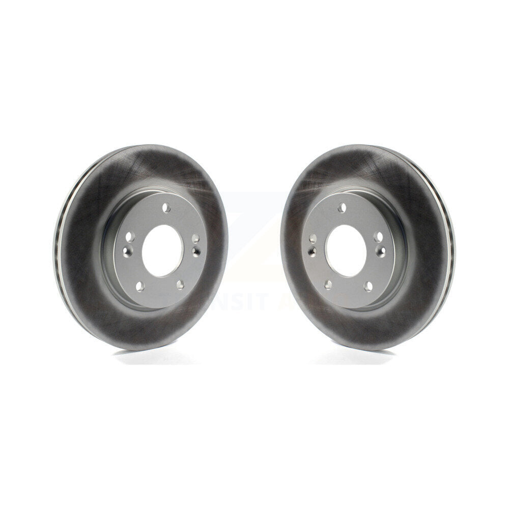 Coated Brake Rotors Front Pair For Hyundai Elantra Kia Kona Forte Soul Seltos GT
