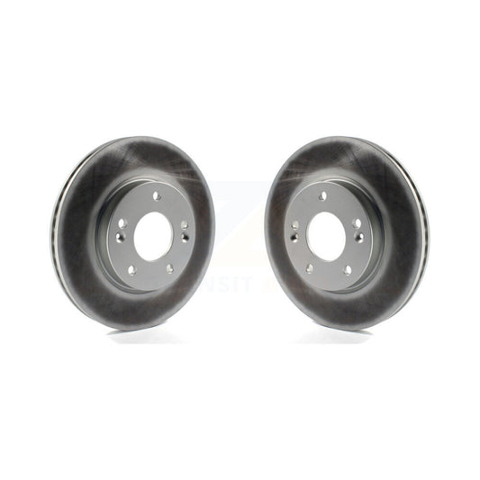 Coated Brake Rotors Front Pair For Hyundai Elantra Kia Kona Forte Soul Seltos GT