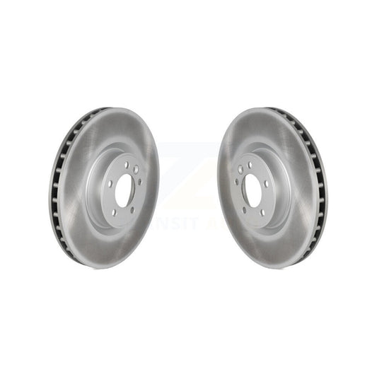 Coat Brake Rotor Front Pair For Land Rover Range Sport Defender 110 Discovery 90