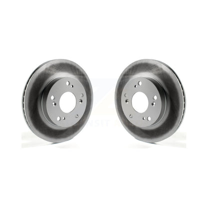 Coated Disc Brake Rotors Front Pair For Honda Civic Acura ILX