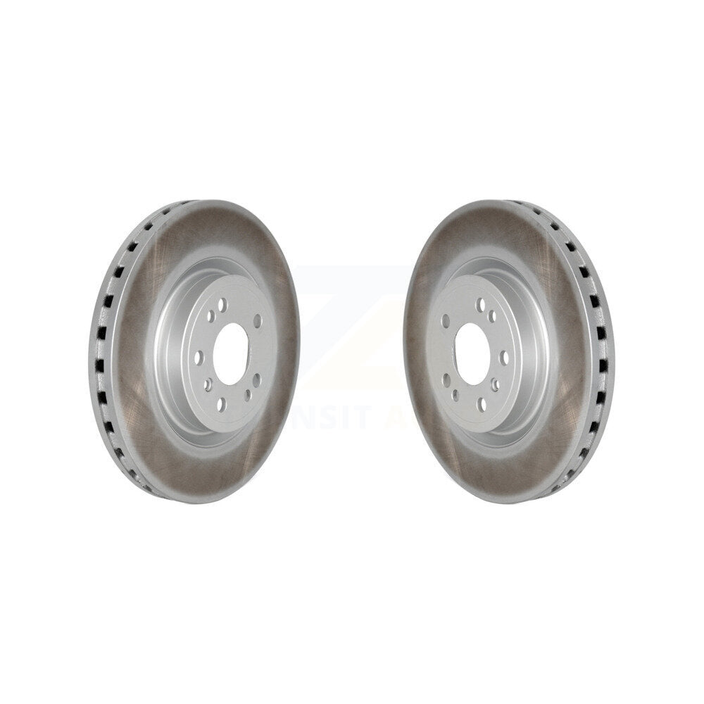 Coated Disc Brake Rotors Front Pair For Mercedes-Benz ML350 GLE350 ML250 GLE300d