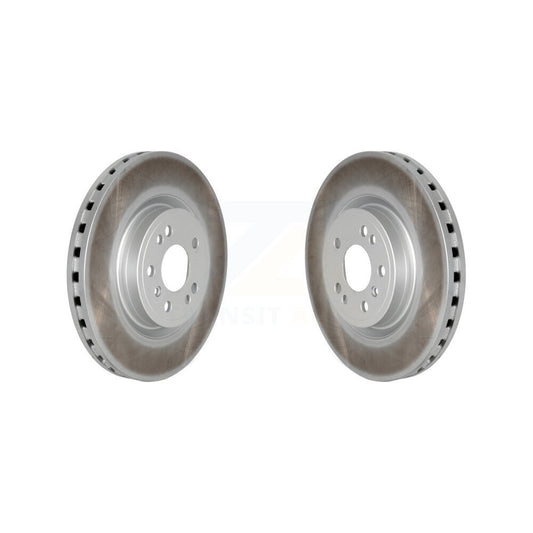 Coated Disc Brake Rotors Front Pair For Mercedes-Benz ML350 GLE350 ML250 GLE300d