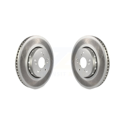 Coated Disc Brake Rotors Front Pair For Acura RDX ILX