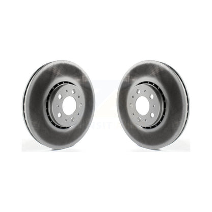 Coat Brake Rotor Front Pair For 03-14 Volvo XC90 With 328mm Diameter