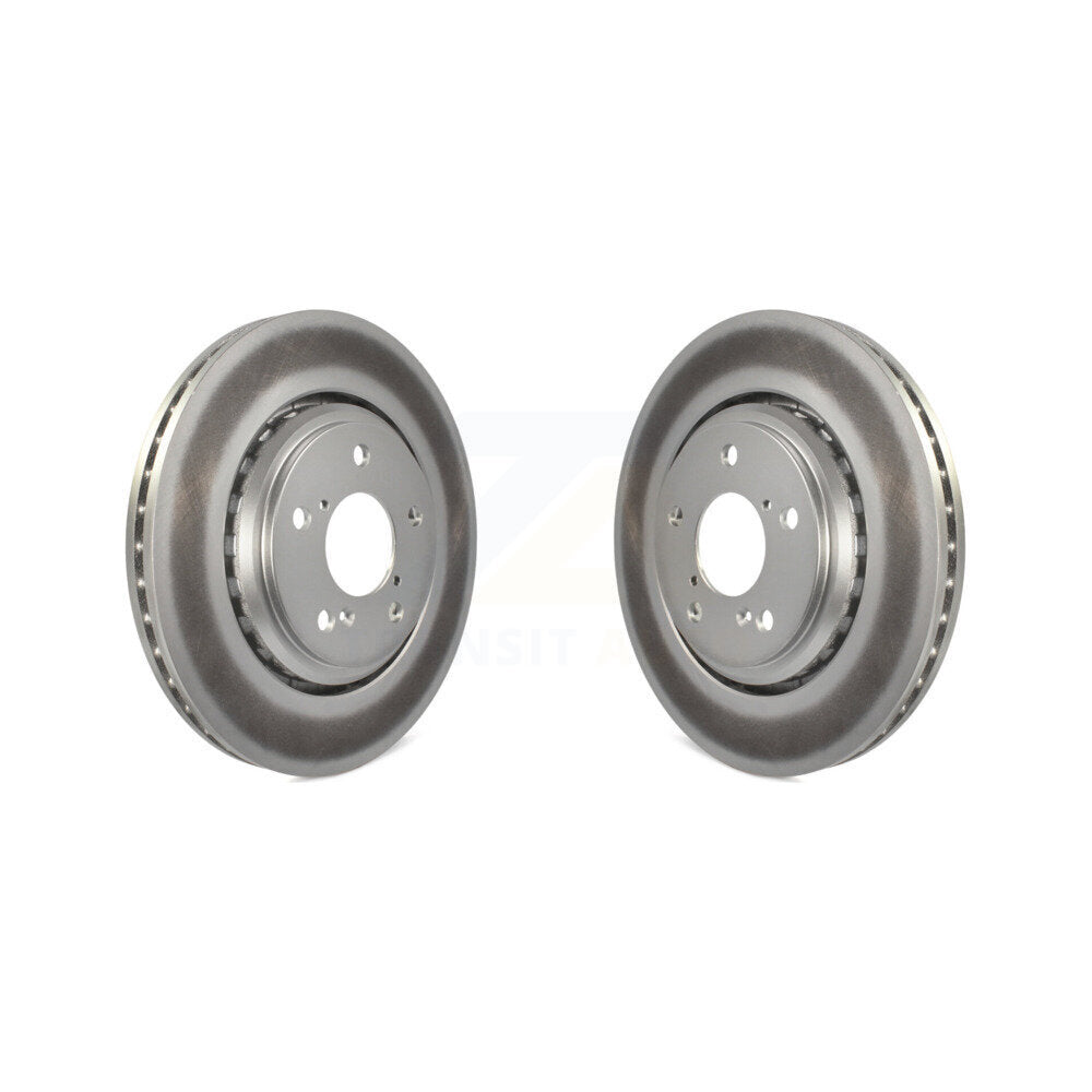 Coat Brake Rotor Front Pair For Honda Odyssey Pilot Ridgeline Acura MDX Passport