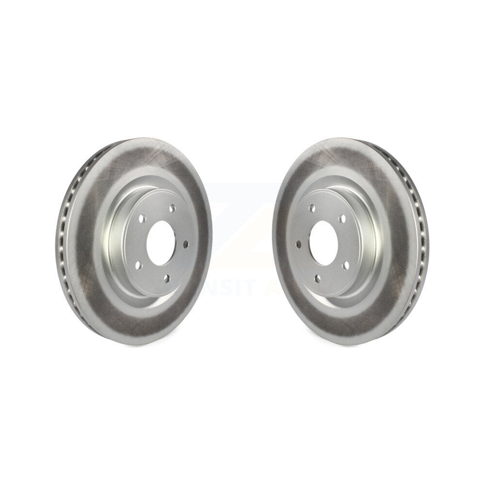 Coat Brake Rotors Front Pair For Nissan Murano Pathfinder INFINITI QX60 Q50 QX50