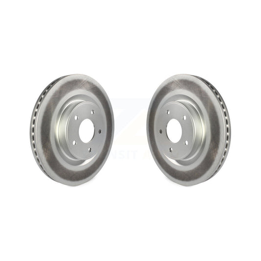 Coat Brake Rotors Front Pair For Nissan Murano Pathfinder INFINITI QX60 Q50 QX50