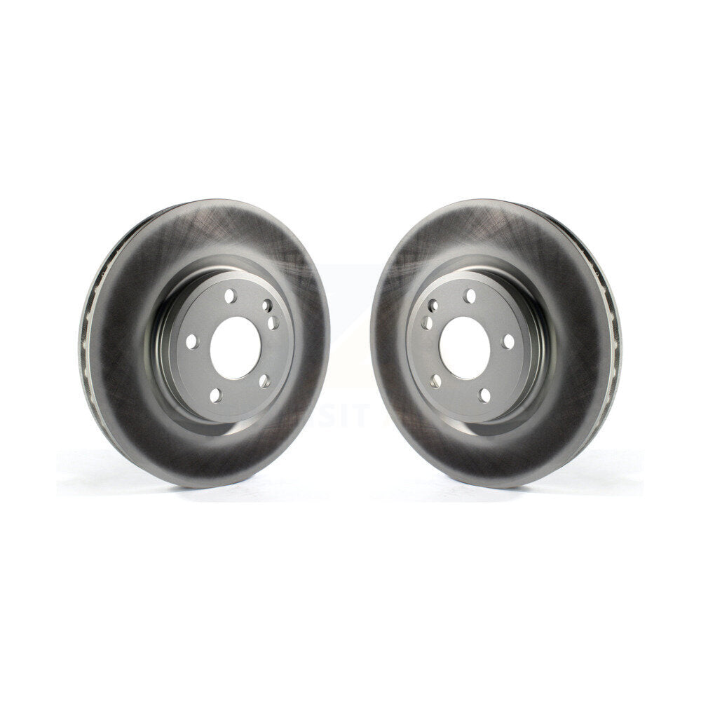 Coat Brake Rotor Front Pair For Mercedes-Benz GLA250 CLA250 B250 INFINITI QX30 B