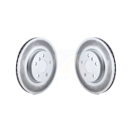 Coated Disc Brake Rotors Front Pair For Mini Cooper Clubman