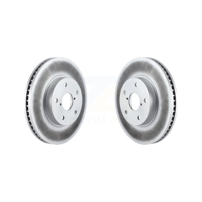 Coated Disc Brake Rotors Front Pair For 2015-2019 Subaru Legacy 2.5L