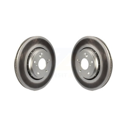 Coated Disc Brake Rotors Front Pair For Honda Civic Accord Acura ILX