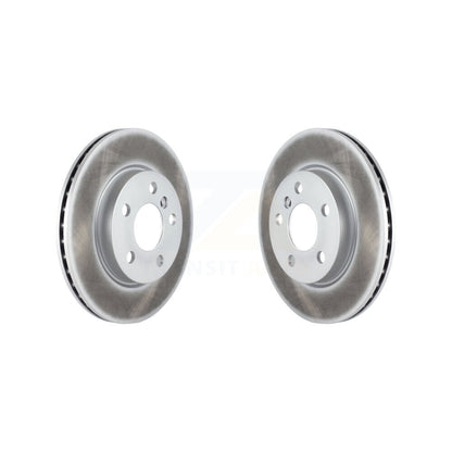 Coated Disc Brake Rotors Front Pair For Mini Cooper