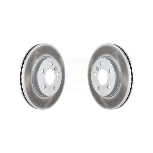 Coated Disc Brake Rotors Front Pair For Mini Cooper