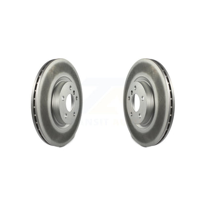Coated Brake Rotors Front Pair For BMW X1 Mini Cooper Countryman X2 228i xDrive