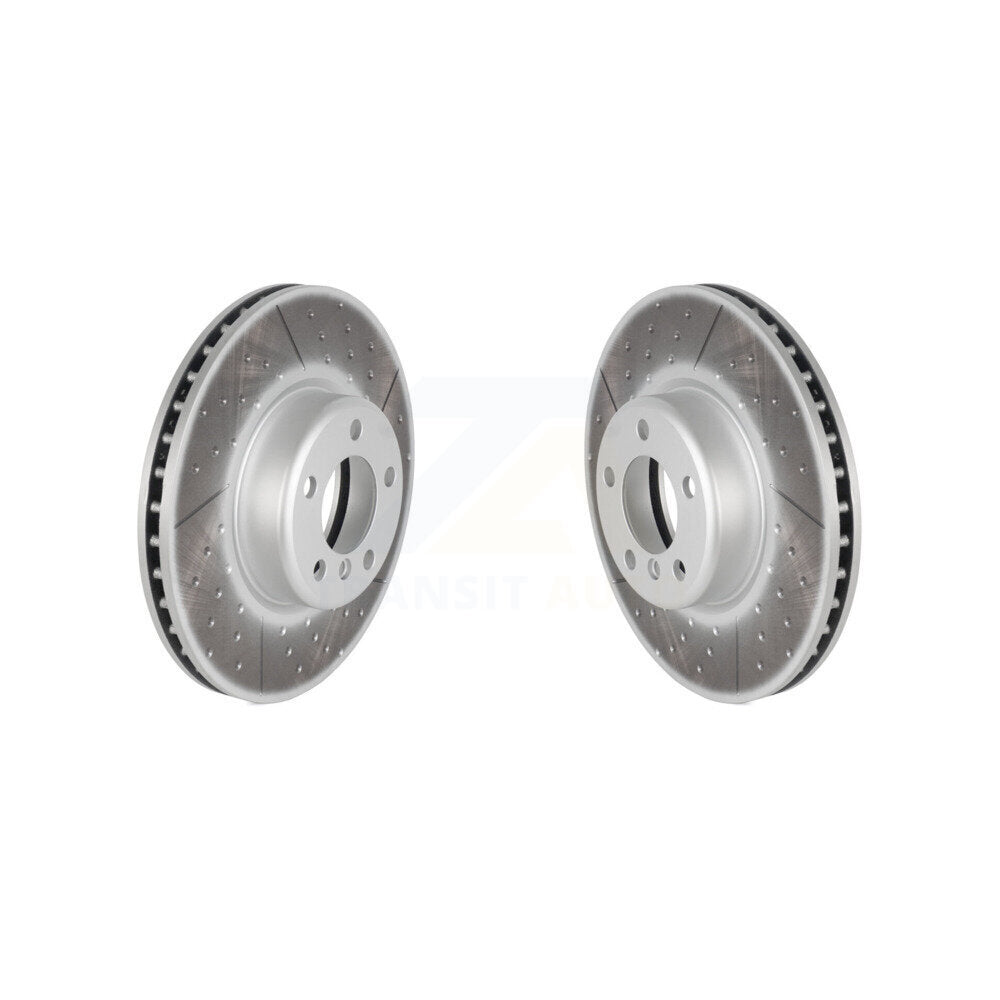 Coat Brake Rotor Front Pair For BMW 328i xDrive 330i 320i 335i 428i 435i 440i GT