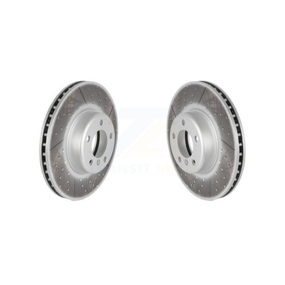 Coat Brake Rotor Front Pair For BMW 328i xDrive 330i 320i 335i 428i 435i 440i GT