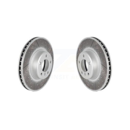 Coat Brake Rotor Front Pair For BMW 328i xDrive 330i 320i 335i 428i 435i 440i GT