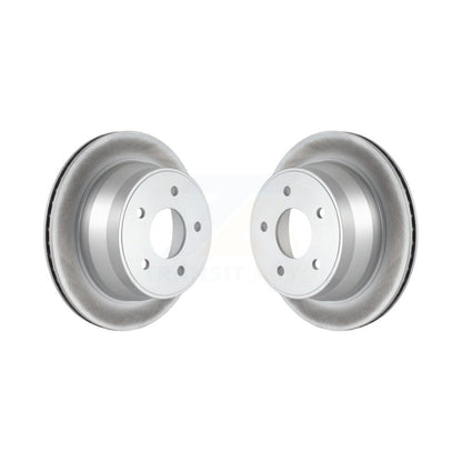 Coat Disc Brake Rotors Rear Pair For Chevrolet GMC Blazer S10 Jimmy Sonoma Isuzu