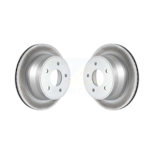 Coat Disc Brake Rotors Rear Pair For Chevrolet GMC Blazer S10 Jimmy Sonoma Isuzu