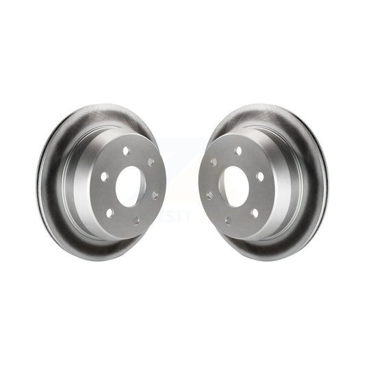 Coat Brake Rotor Rear Pair For Chevrolet GMC Silverado 1500 Sierra 2500 HD Astro