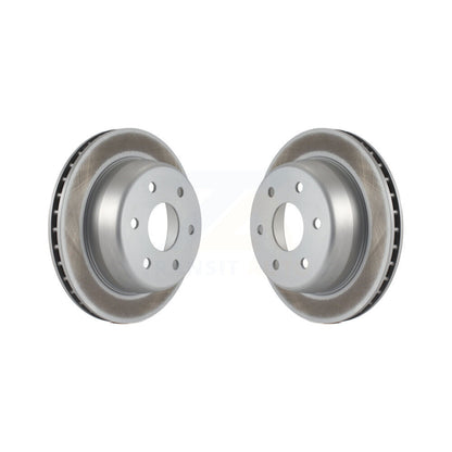 Coat Brake Rotors Rear Pair For Chevrolet GMC Silverado 1500 Sierra Avalanche XL