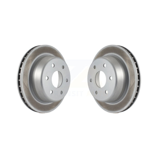 Coat Brake Rotors Rear Pair For Chevrolet GMC Silverado 1500 Sierra Avalanche XL