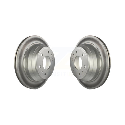 Coat Brake Rotors Rear Pair For Chevrolet GMC Trailblazer Envoy XL EXT SSR Buick