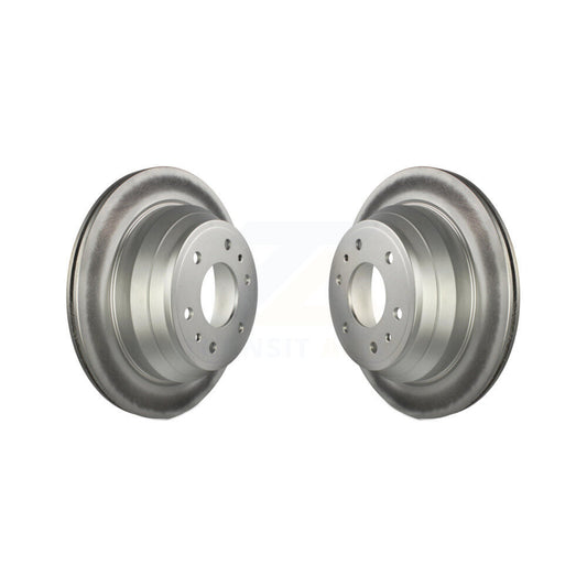 Coat Brake Rotors Rear Pair For Chevrolet GMC Trailblazer Envoy XL EXT SSR Buick