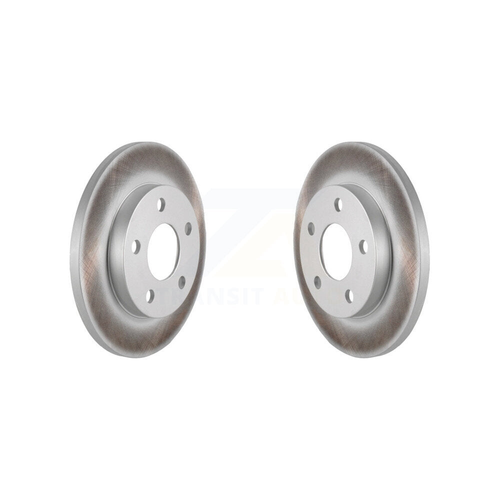 Coated Brake Rotors Rear Pair For Chevrolet Impala Buick LaCrosse Pontiac Grand