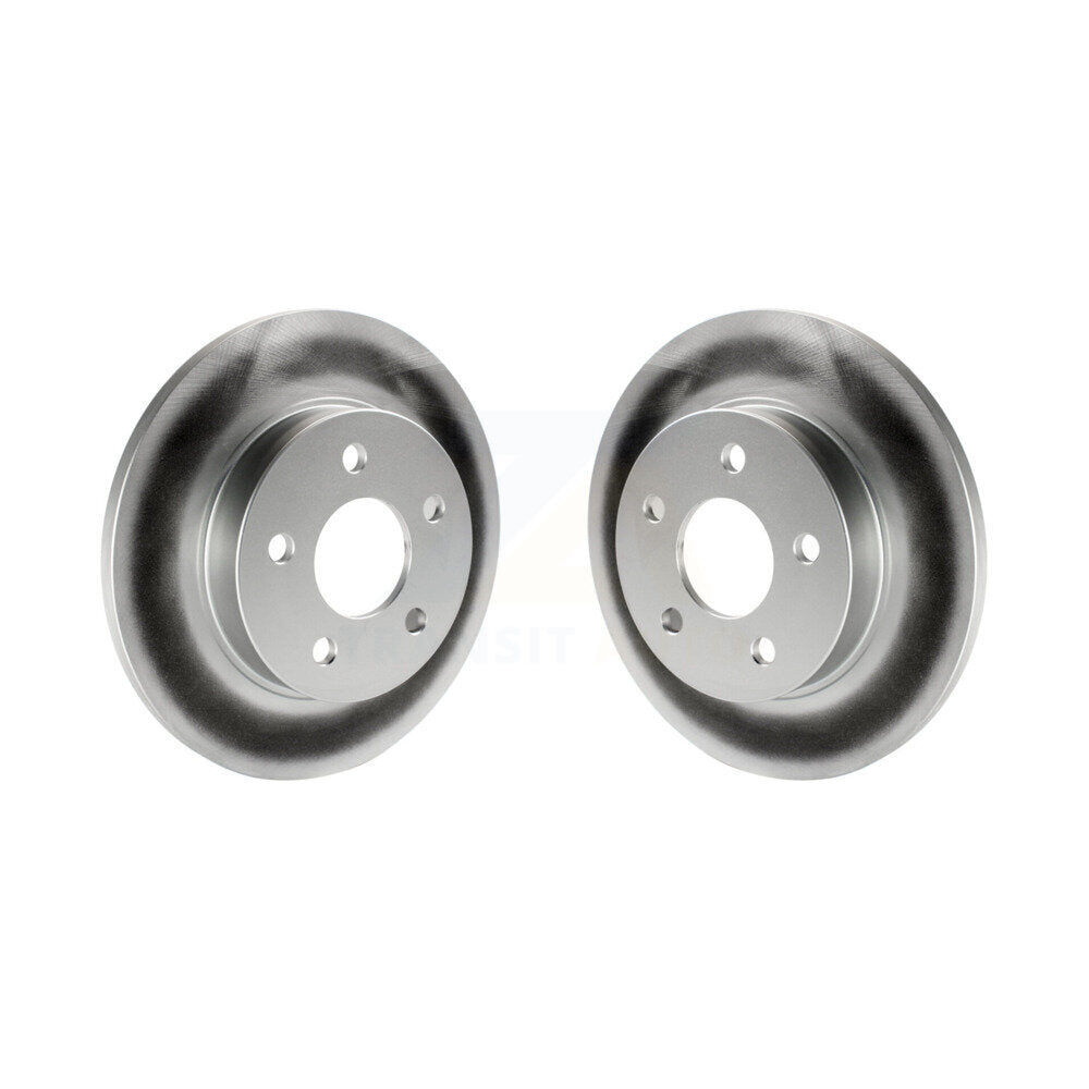 Coat Brake Rotors Rear Pair For Chevrolet Malibu Pontiac Cobalt G5 G6 Saturn Ion