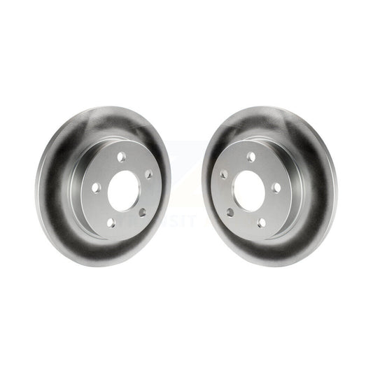 Coat Brake Rotors Rear Pair For Chevrolet Malibu Pontiac Cobalt G5 G6 Saturn Ion