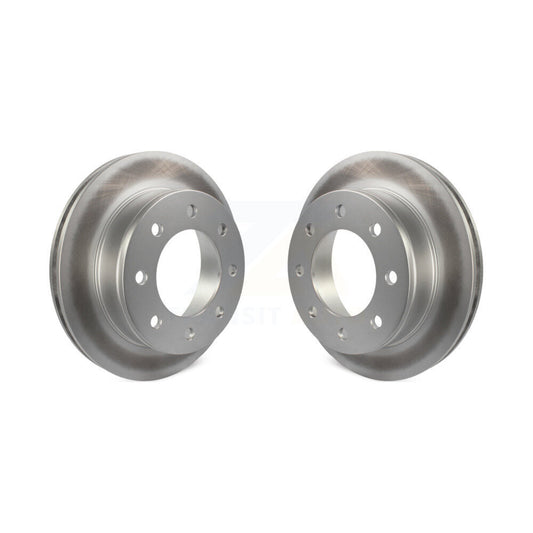 Coated Disc Brake Rotors Rear Pair For GMC Chevrolet Savana 3500 2500 Express