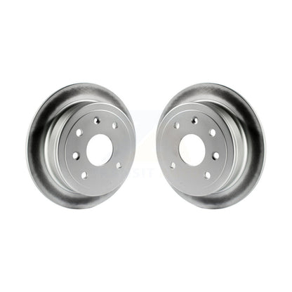 Coated Disc Brake Rotors Rear Pair For Chevrolet Optra Suzuki Forenza Reno